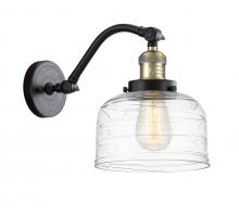  515-1W-BAB-G713 - Bell - 1 Light - 8 inch - Black Antique Brass - Sconce