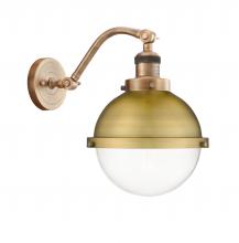  515-1W-BB-HFS-82-BB - Hampden - 1 Light - 9 inch - Brushed Brass - Sconce