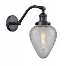  515-1W-BK-G165 - Geneseo - 1 Light - 7 inch - Matte Black - Sconce