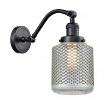  515-1W-BK-G262 - Stanton - 1 Light - 6 inch - Matte Black - Sconce