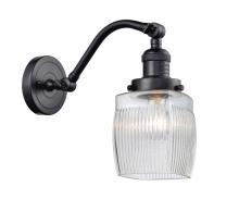  515-1W-BK-G302 - Colton - 1 Light - 6 inch - Matte Black - Sconce