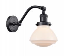  515-1W-BK-G321 - Olean - 1 Light - 7 inch - Matte Black - Sconce