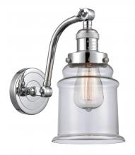  515-1W-PC-G182 - Canton - 1 Light - 6 inch - Polished Chrome - Sconce