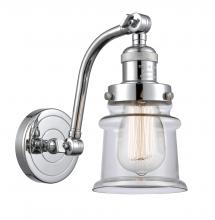  515-1W-PC-G182S - Canton - 1 Light - 7 inch - Polished Chrome - Sconce