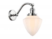  515-1W-PC-G661-7 - Bullet - 1 Light - 7 inch - Polished Chrome - Sconce