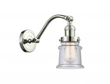  515-1W-PN-G184S - Canton - 1 Light - 7 inch - Polished Nickel - Sconce