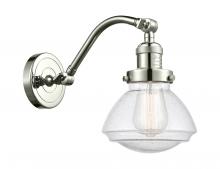  515-1W-PN-G324 - Olean - 1 Light - 7 inch - Polished Nickel - Sconce