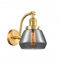 Innovations Lighting 515-1W-SG-G173-LED - Fulton - 1 Light - 7 inch - Satin Gold - Adjustable Sconce