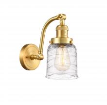 Innovations Lighting 515-1W-SG-G513-LED - Bell - 1 Light - 5 inch - Satin Gold - Adjustable Sconce