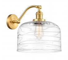  515-1W-SG-G713-L - Bell - 1 Light - 12 inch - Satin Gold - Sconce