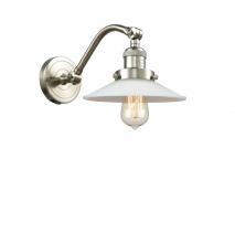  515-1W-SN-G1 - Halophane - 1 Light - 9 inch - Brushed Satin Nickel - Sconce