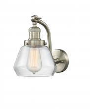  515-1W-SN-G172 - Fulton - 1 Light - 7 inch - Brushed Satin Nickel - Sconce