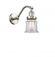  515-1W-SN-G182S - Canton - 1 Light - 7 inch - Brushed Satin Nickel - Sconce