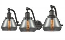  515-3W-OB-G173 - Fulton - 3 Light - 28 inch - Oil Rubbed Bronze - Bath Vanity Light