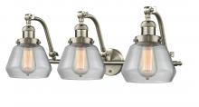  515-3W-SN-G172 - Fulton - 3 Light - 28 inch - Brushed Satin Nickel - Bath Vanity Light