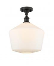  516-1C-OB-G651-12 - Cindyrella - 1 Light - 12 inch - Oil Rubbed Bronze - Semi-Flush Mount