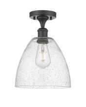  516-1C-OB-GBD-94-LED - Bristol - 1 Light - 9 inch - Oil Rubbed Bronze - Semi-Flush Mount