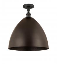  516-1C-OB-MBD-16-OB - Bristol - 1 Light - 16 inch - Oil Rubbed Bronze - Semi-Flush Mount