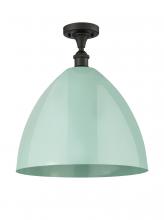  516-1C-OB-MBD-16-SF - Plymouth - 1 Light - 16 inch - Oil Rubbed Bronze - Semi-Flush Mount