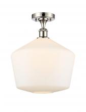  516-1C-PN-G651-12 - Cindyrella - 1 Light - 12 inch - Polished Nickel - Semi-Flush Mount