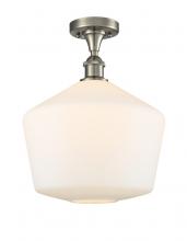  516-1C-SN-G651-12 - Cindyrella - 1 Light - 12 inch - Brushed Satin Nickel - Semi-Flush Mount