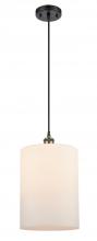  516-1P-BAB-G111-L - Cobbleskill - 1 Light - 9 inch - Black Antique Brass - Cord hung - Mini Pendant