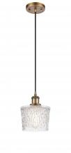 Innovations Lighting 516-1P-BB-G402-LED - Niagara - 1 Light - 7 inch - Brushed Brass - Cord hung - Mini Pendant
