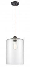  516-1P-OB-G112-L - Cobbleskill - 1 Light - 9 inch - Oil Rubbed Bronze - Cord hung - Mini Pendant