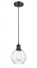 Innovations Lighting 516-1P-OB-G362-LED - Waverly - 1 Light - 6 inch - Oil Rubbed Bronze - Cord hung - Mini Pendant