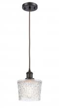 Innovations Lighting 516-1P-OB-G402-LED - Niagara - 1 Light - 7 inch - Oil Rubbed Bronze - Cord hung - Mini Pendant