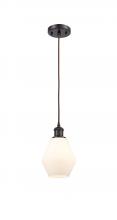 Innovations Lighting 516-1P-OB-G651-6-LED - Cindyrella - 1 Light - 6 inch - Oil Rubbed Bronze - Cord hung - Mini Pendant