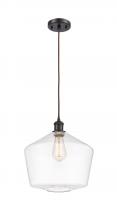  516-1P-OB-G652-12 - Cindyrella - 1 Light - 12 inch - Oil Rubbed Bronze - Cord hung - Mini Pendant