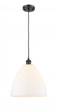  516-1P-OB-GBD-121 - Bristol - 1 Light - 12 inch - Oil Rubbed Bronze - Cord hung - Mini Pendant