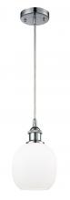  516-1P-PC-G101-LED - Belfast - 1 Light - 6 inch - Polished Chrome - Cord hung - Mini Pendant