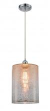  516-1P-PC-G116-L-LED - Cobbleskill - 1 Light - 9 inch - Polished Chrome - Cord hung - Mini Pendant