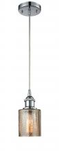  516-1P-PC-G116-LED - Cobbleskill - 1 Light - 5 inch - Polished Chrome - Cord hung - Mini Pendant