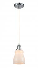  516-1P-PC-G391-LED - Ellery - 1 Light - 5 inch - Polished Chrome - Cord hung - Mini Pendant