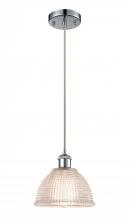  516-1P-PC-G422-LED - Arietta - 1 Light - 8 inch - Polished Chrome - Cord hung - Mini Pendant