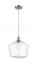  516-1P-PC-G654-12 - Cindyrella - 1 Light - 12 inch - Polished Chrome - Cord hung - Mini Pendant