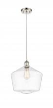  516-1P-PN-G652-12 - Cindyrella - 1 Light - 12 inch - Polished Nickel - Cord hung - Mini Pendant