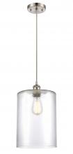  516-1P-SN-G112-L - Cobbleskill - 1 Light - 9 inch - Brushed Satin Nickel - Cord hung - Mini Pendant