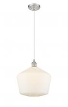  516-1P-SN-G651-12 - Cindyrella - 1 Light - 12 inch - Brushed Satin Nickel - Cord hung - Mini Pendant