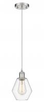  516-1P-SN-G652-6 - Cindyrella - 1 Light - 6 inch - Brushed Satin Nickel - Cord hung - Mini Pendant