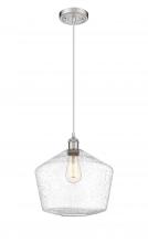  516-1P-SN-G654-12 - Cindyrella - 1 Light - 12 inch - Brushed Satin Nickel - Cord hung - Mini Pendant