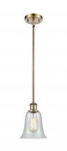  516-1S-AB-G2812 - Hanover - 1 Light - 6 inch - Antique Brass - Mini Pendant