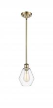  516-1S-AB-G652-6 - Cindyrella - 1 Light - 6 inch - Antique Brass - Mini Pendant