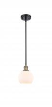 Innovations Lighting 516-1S-BAB-G121-6-LED - Athens - 1 Light - 6 inch - Black Antique Brass - Mini Pendant
