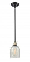  516-1S-BAB-G2511 - Caledonia - 1 Light - 5 inch - Black Antique Brass - Mini Pendant