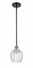 Innovations Lighting 516-1S-BAB-G462-6-LED - Norfolk - 1 Light - 6 inch - Black Antique Brass - Mini Pendant