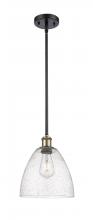  516-1S-BAB-GBD-94 - Bristol - 1 Light - 9 inch - Black Antique Brass - Mini Pendant